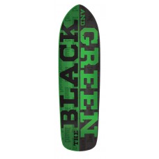 8.5in x 32.25in Black and Green Team