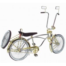 20" Lowrider Bike Chrome-Gold 535-3