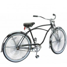 26" Beach Cruisers Bike 575-1 (Available In Black Or Chrome)