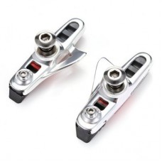 MZYRH 470TC Pair of MTB Road Bicycle V Brake Shoe Pads Rubber Holders Blocks Clamps